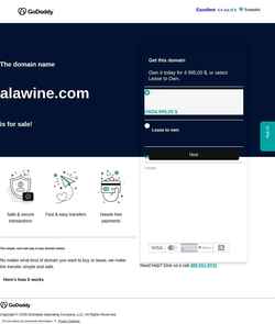 Screenshot alawine.com