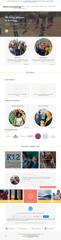 Captura de pantalla worldleadershipschool.com