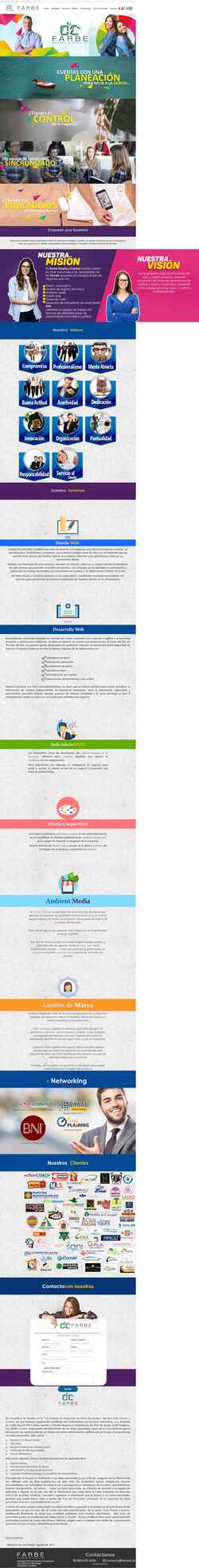 Captura de tela farbedc.com.mx
