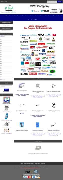 Screenshot gwjcompany.com