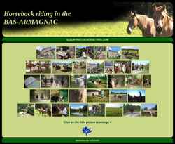 Captura de pantalla horse-trek.com