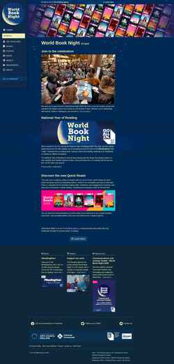 Captura de pantalla worldbooknight.org