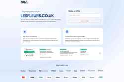 Képernyőkép lesfleurs.co.uk