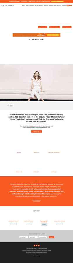 Zrzut ekranu lorigottlieb.com