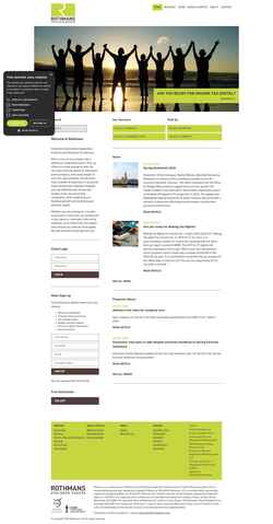 Zrzut ekranu rothmansllp.com
