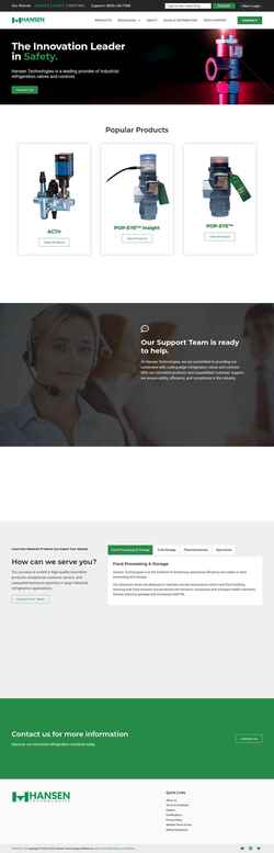 Скриншот hantech.com