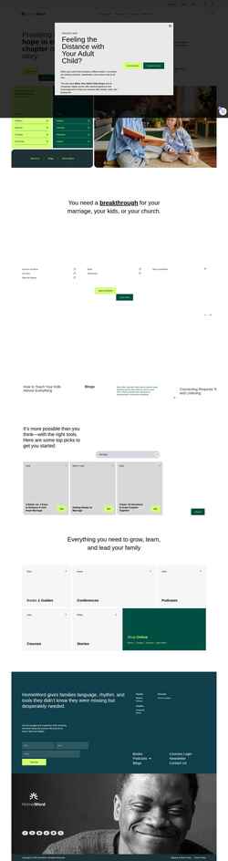 Screenshot homeword.com