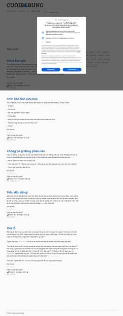Снимак екрана cuoibebung.com