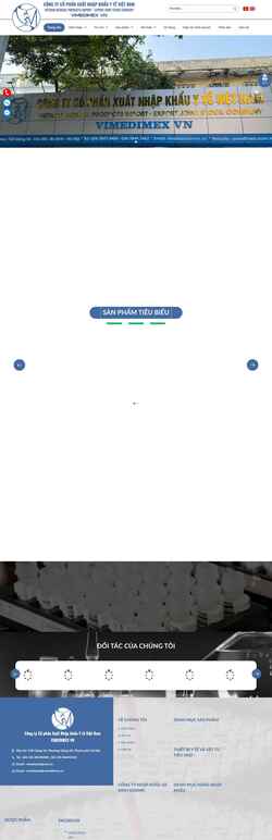 Снимак екрана vimedimex.com
