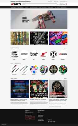 Posnetek zaslona a-zdarts.com