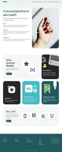 Screenshot omhu.com
