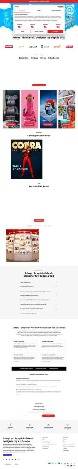 Screenshot artoyz.com