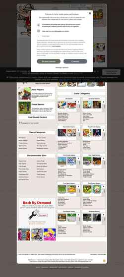 Zrzut ekranu freegamesjungle.com
