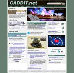 Снимак екрана caddit.net