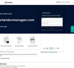 Captura de pantalla chendurmurugan.com