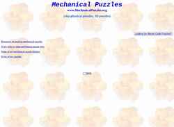 Captura de pantalla mechanicalpuzzles.org