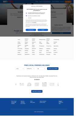 Schermata rentafriend.com