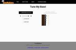 Captura de pantalla tunemybass.com
