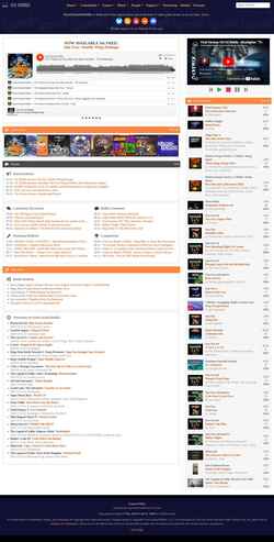 Скриншот ocremix.org
