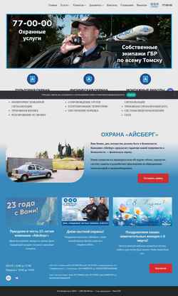 Zrzut ekranu icebergcorp.ru