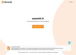 Screenshot sawmill.fr