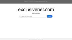 Captura de pantalla exclusivenet.com