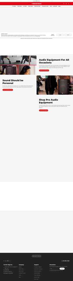 Captura de pantalla cerwinvega.com