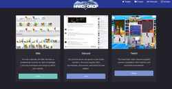 スクリーンショット harddrop.com