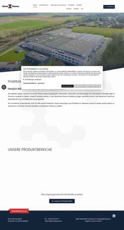 Schermafbeelding kirschpharma.com