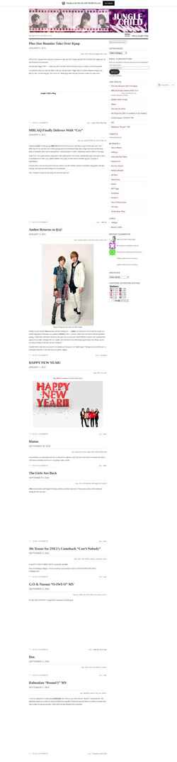 Captura de pantalla junglexchild.wordpress.com