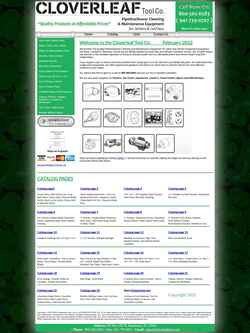 Captura de pantalla cloverleaftool.com