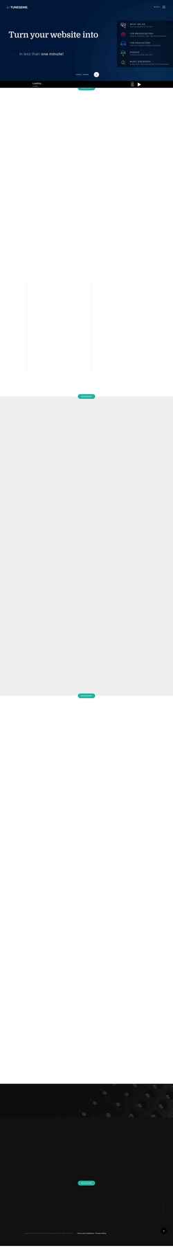 Snímek obrazovky tunegenie.com
