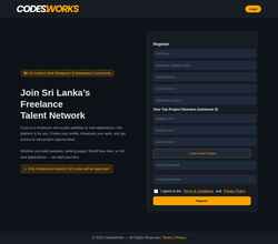 Screenshot codesworks.com