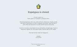 Snímek obrazovky expatypus.com