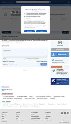 Στιγμιότυπο οθόνης ibm-rational-rose-realtime.software.informer.com