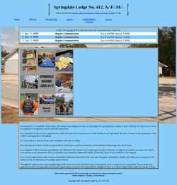 スクリーンショット springdale412.org