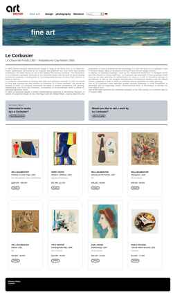 Snímek obrazovky corbusier-le.com