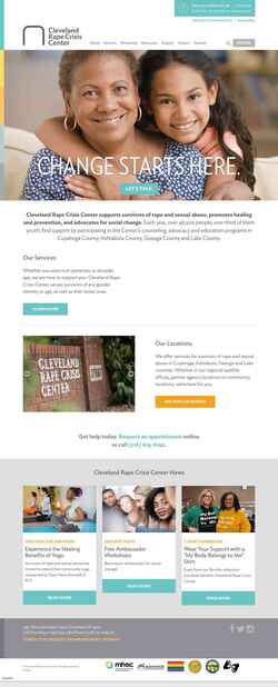 Captura de pantalla clevelandrapecrisis.org