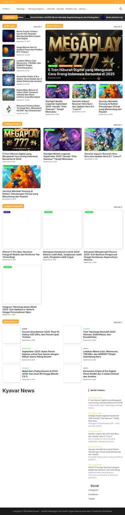 Screenshot kyavar.com