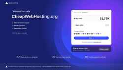 Snímka obrazovky cheapwebhosting.org