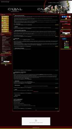 Captura de pantalla cabalonline.moy.su