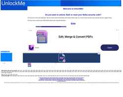 Снимак екрана unlockme.co.uk