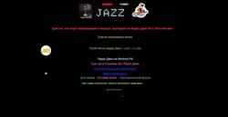 Snímek obrazovky radiojazz.narod.ru