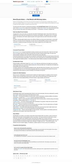 Captura de tela wordnavigator.com