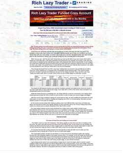 Snimka zaslona richlazytrader.com