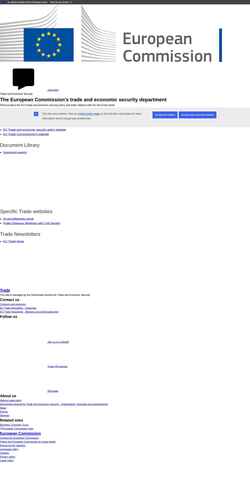 Captura de pantalla trade.ec.europa.eu