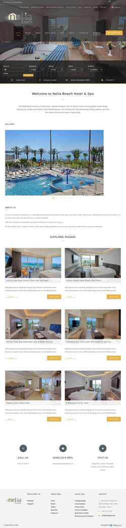 Screenshot neliahotel.com