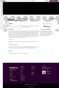 Captura de pantalla disneyfanon.fandom.com