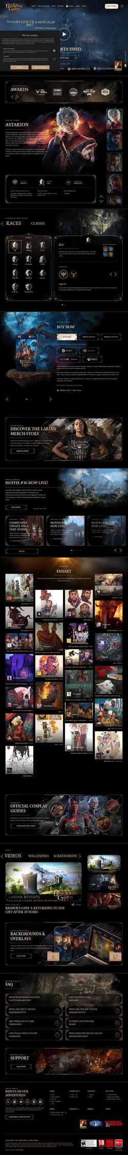 Snimka zaslona baldursgate3.game
