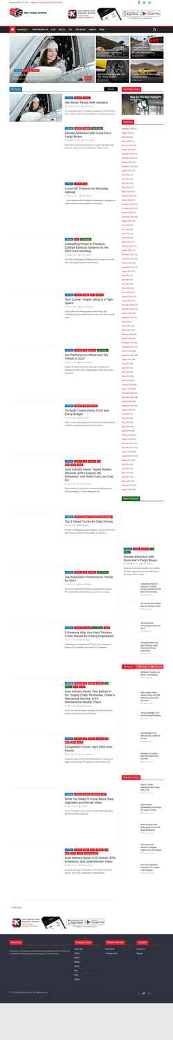 Снимак екрана theengineblock.com